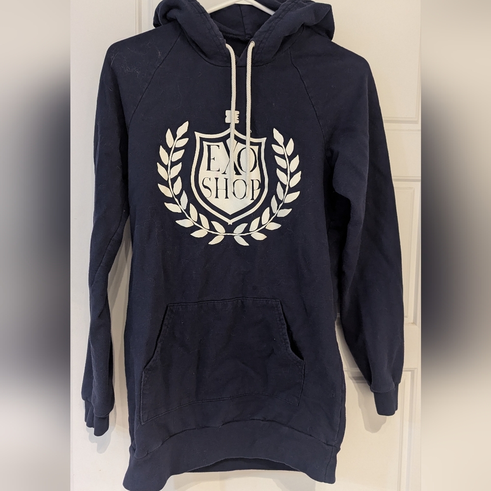 Navy hoodie